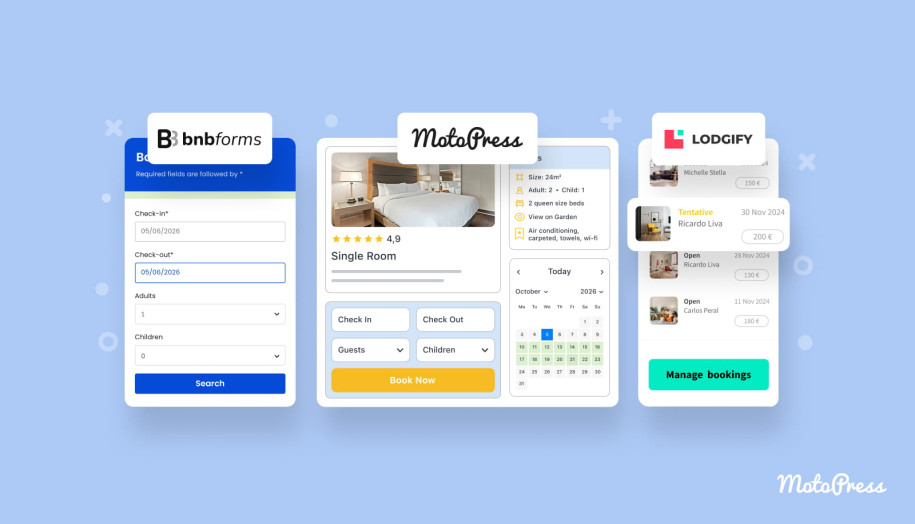 A few best holiday home booking systems.