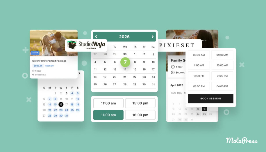 Featured image of popular booking software for photographers.
