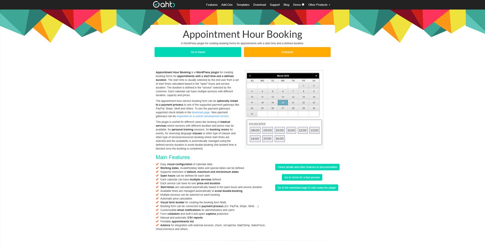 Portrait of Appointment Hour Booking, one of the best Amelia alternatives with automatic price calculation.
