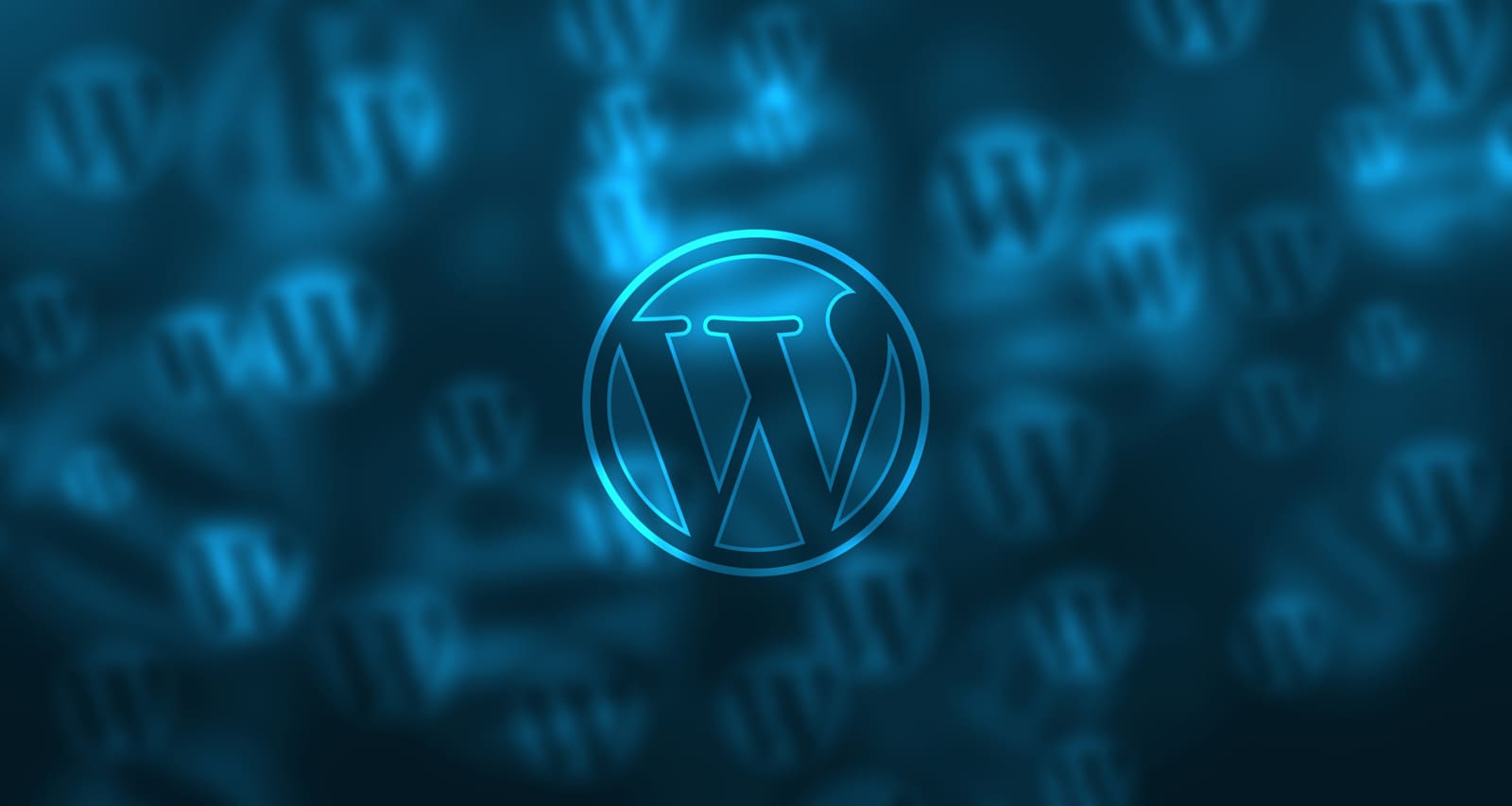 Picture of the WordPress logo.