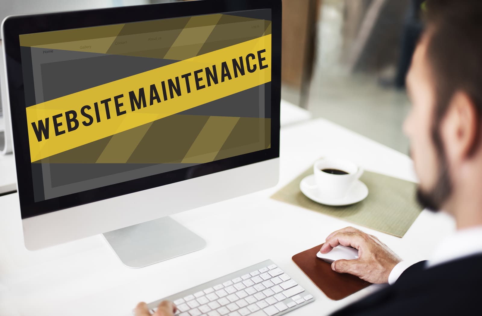 Figure of website maintenance design necessary for any hotel's online presence.