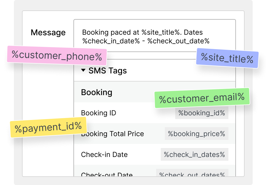 Personalize Messages with Automated Tags