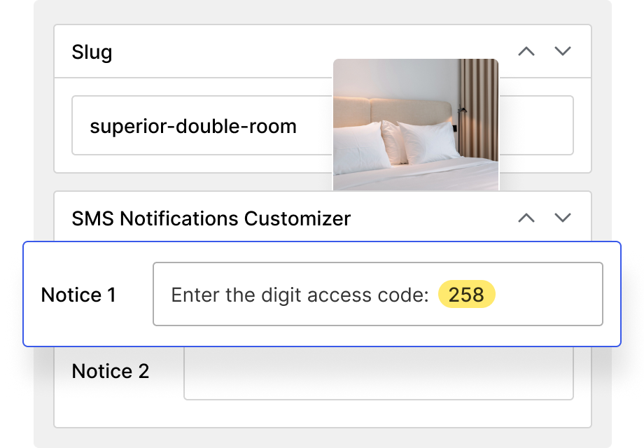 Alter the Same Messages for Different Properties