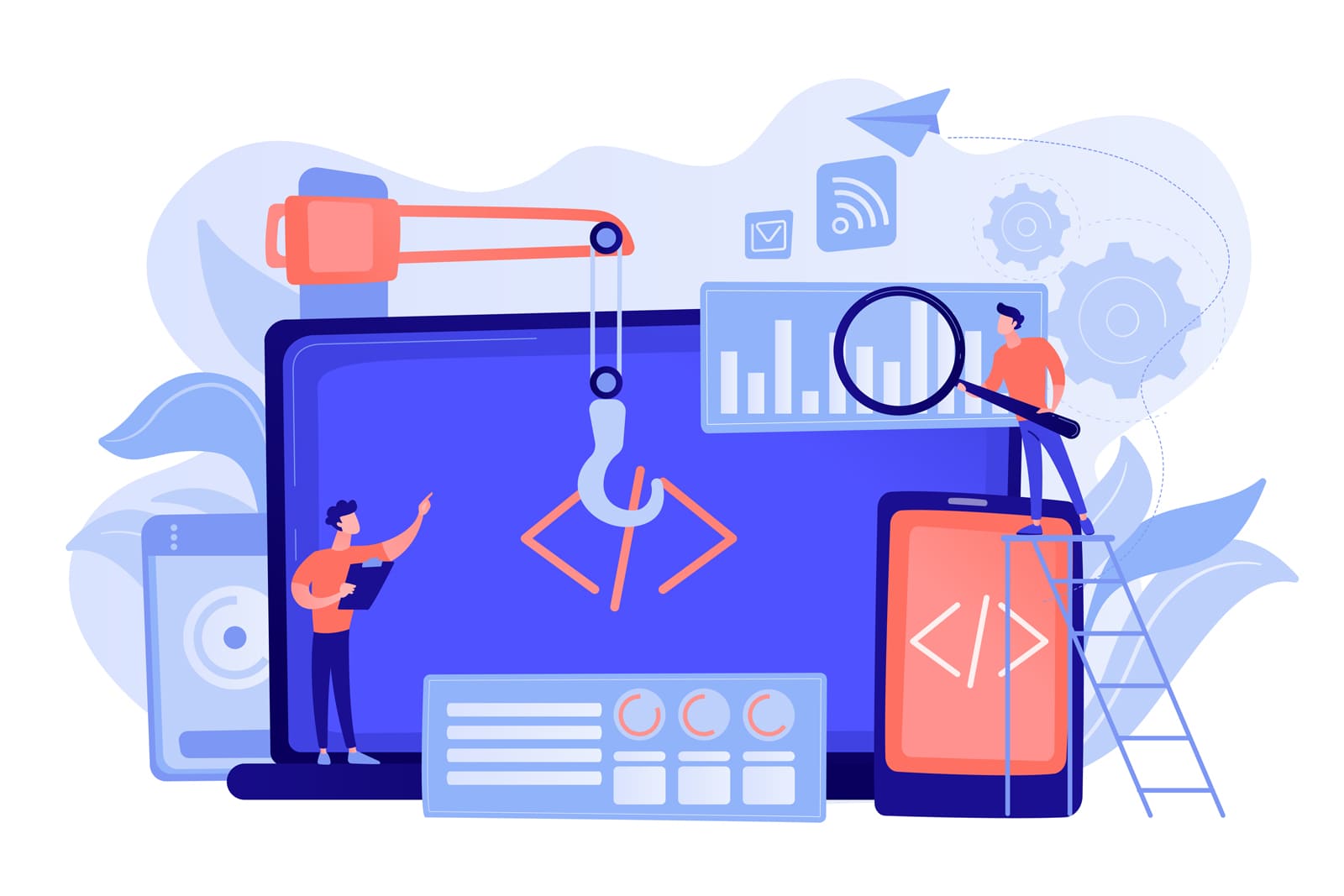 Figure of customization process suitable for any bed and breakfast website design.
