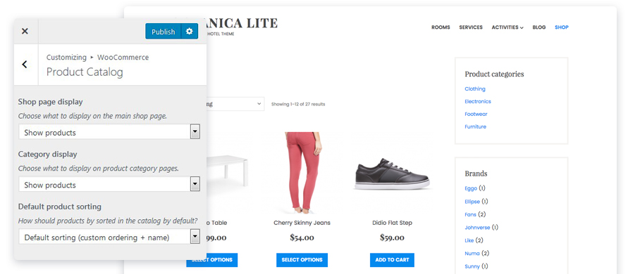 woocommerce plugin oceanica lite