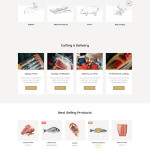 WordPress Fish and Meat Website Template