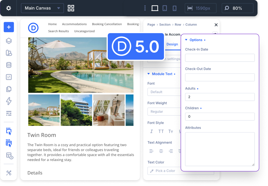 Optimized for Divi 5 Framework